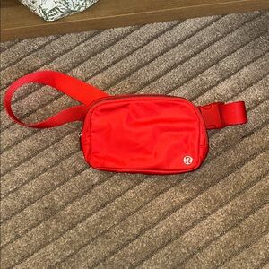 Lululemon Red Belt Bag